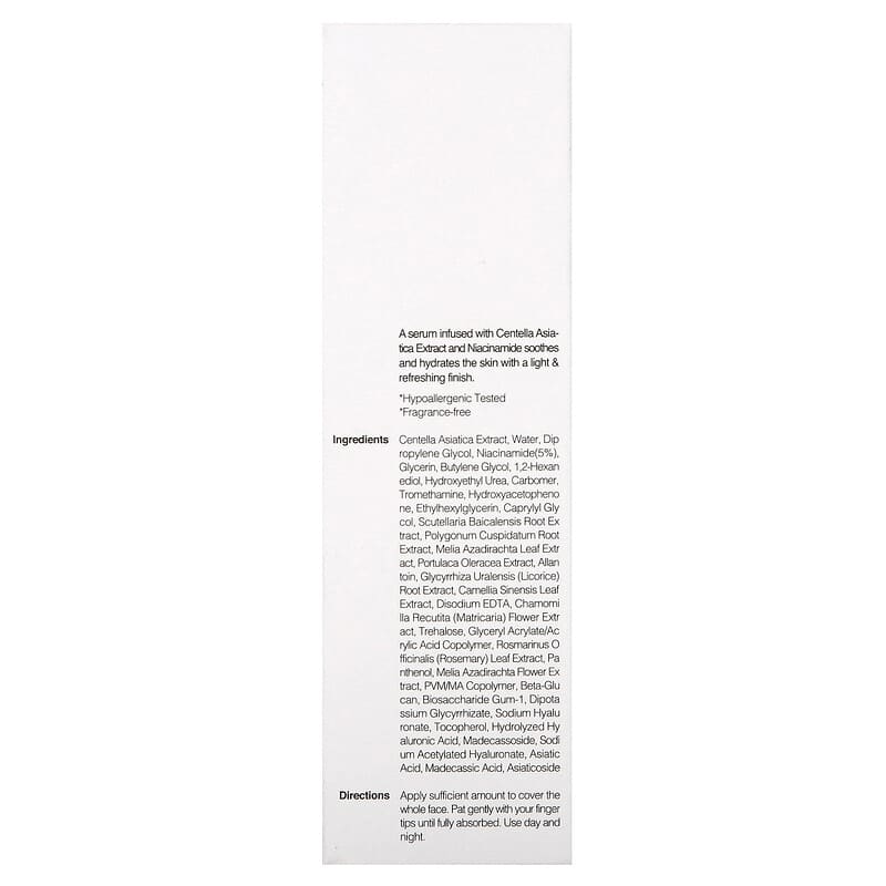 Celimax, Sérum au cica, 40 ml