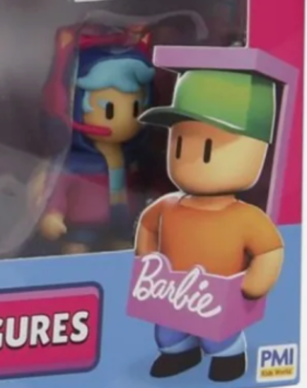 Stumble Guys Ensemble 6 Figurines Barbie 6 cm