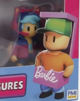 Stumble Guys Ensemble 6 Figurines Barbie 6 cm