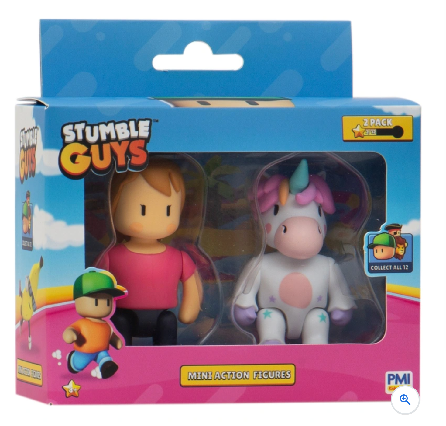 Stumble Guys - Coffret 2 Figurines 8 cm à collectionner